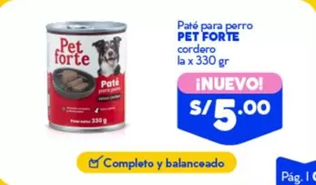 Paté para perro