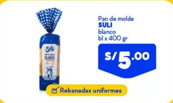 Pan de molde blanco