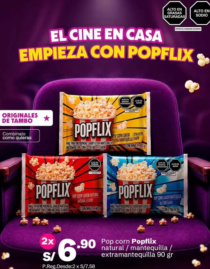 Natural - Pop corn