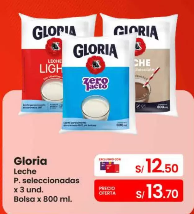Gloria - Leche P. seleccionadas