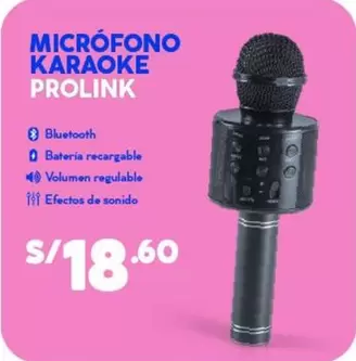 MICRÓFONO KARAOKE