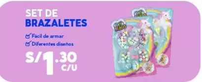 SET DE BRAZALETES