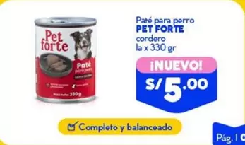 Paté para perro