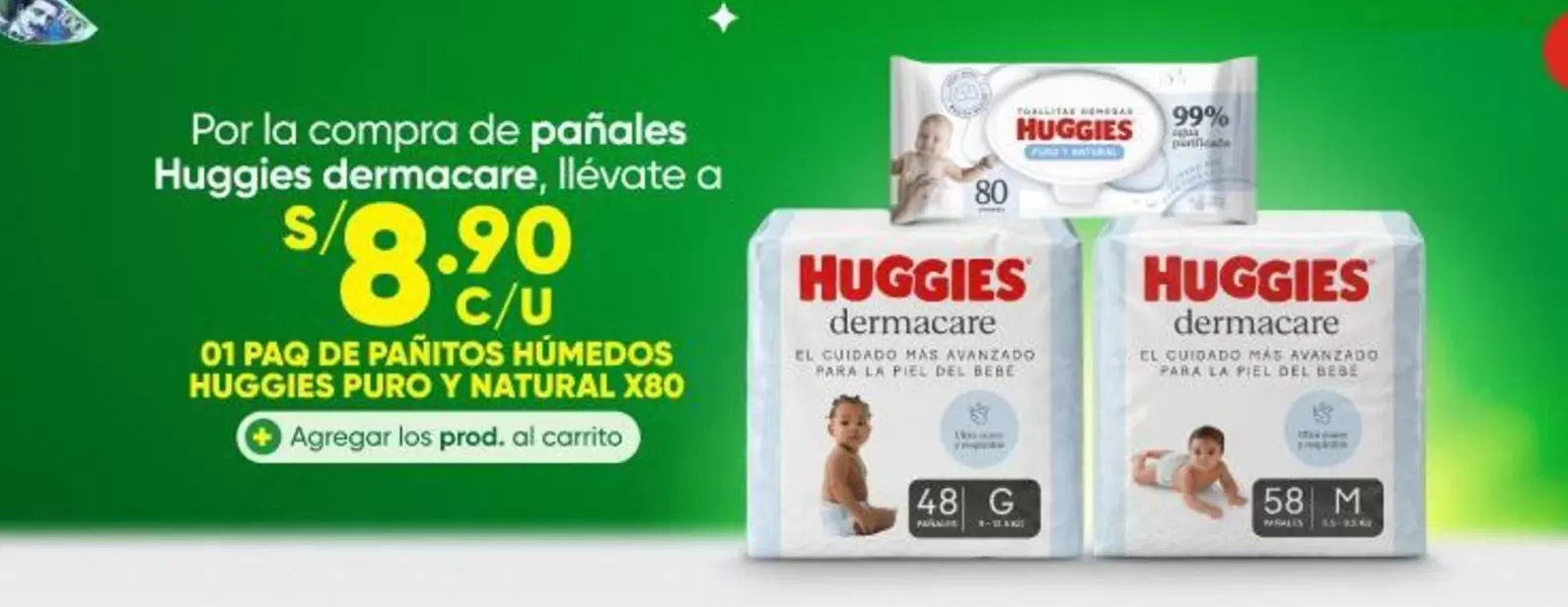 Huggies - pañales dermacare