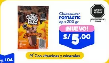 Chocopower FORTÁSTIC