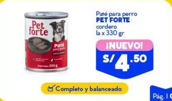 Paté para perro