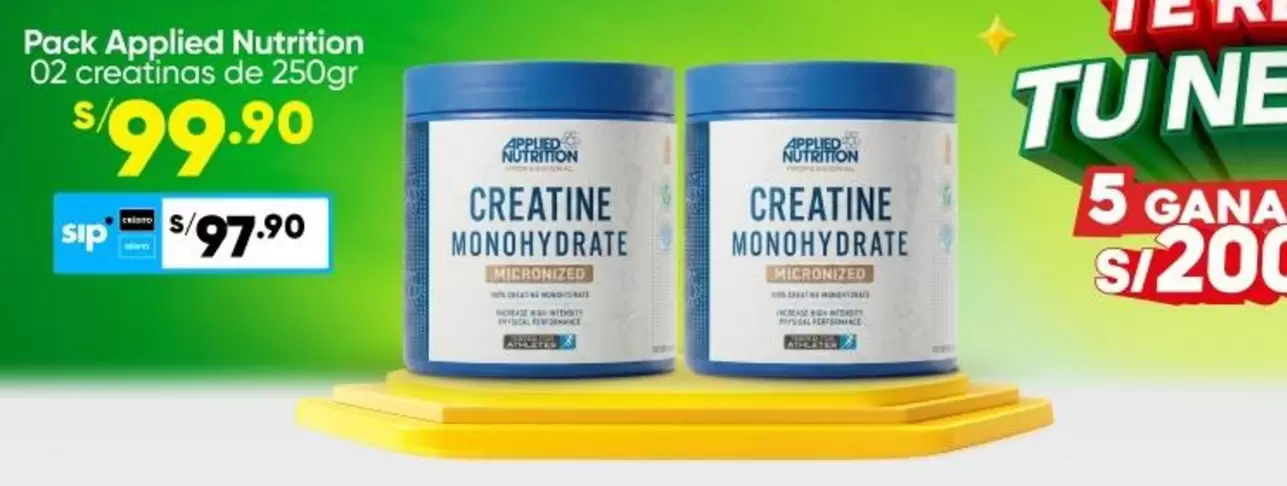 02 creatinas de 250gr