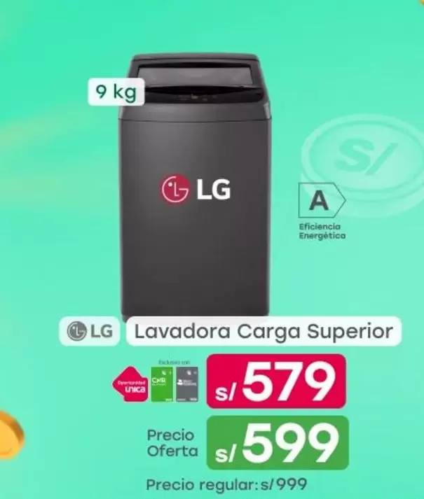 Lg - Lavadora Carga Superior