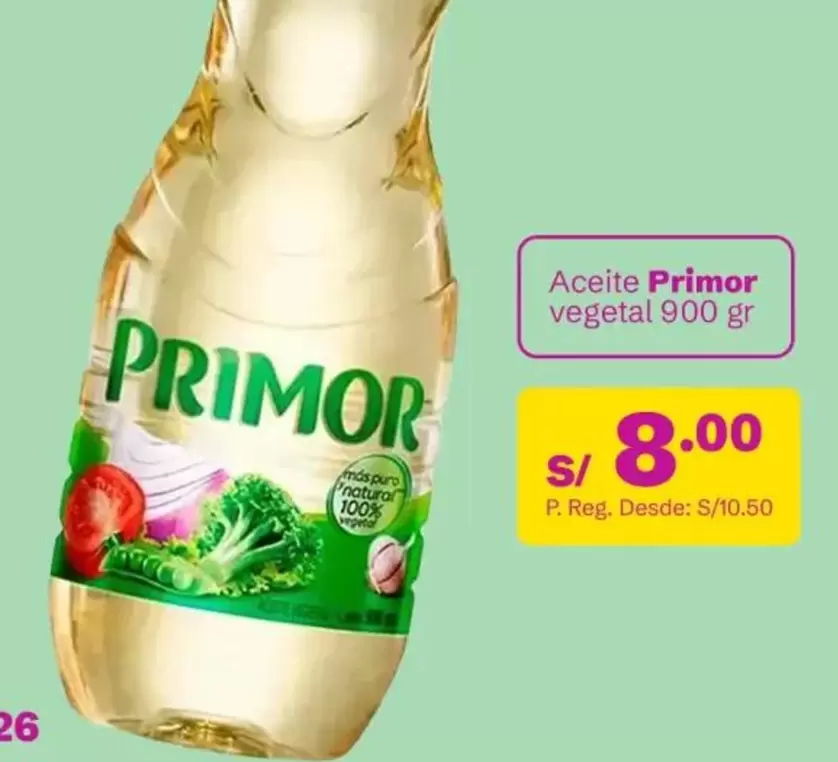 Primor - Aceite vegetal