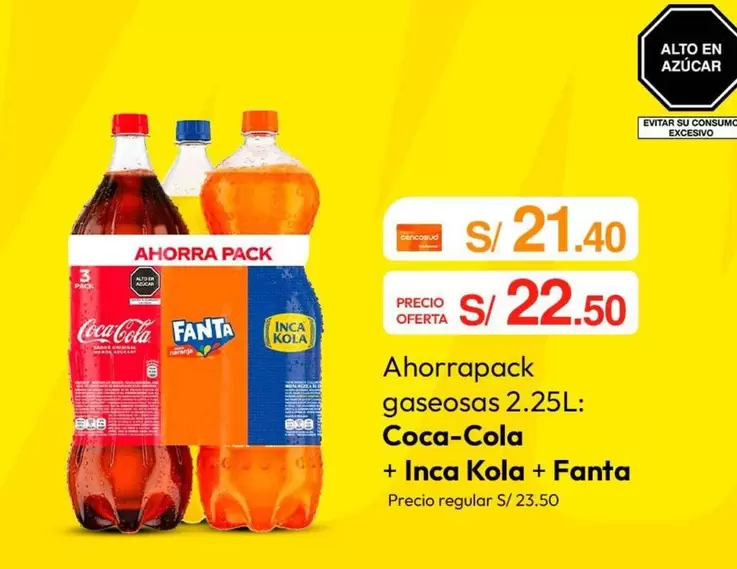 Coca-Cola - Ahorrapack gaseosas