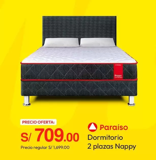 Paraiso - Dormitorio 2 plazas Nappy