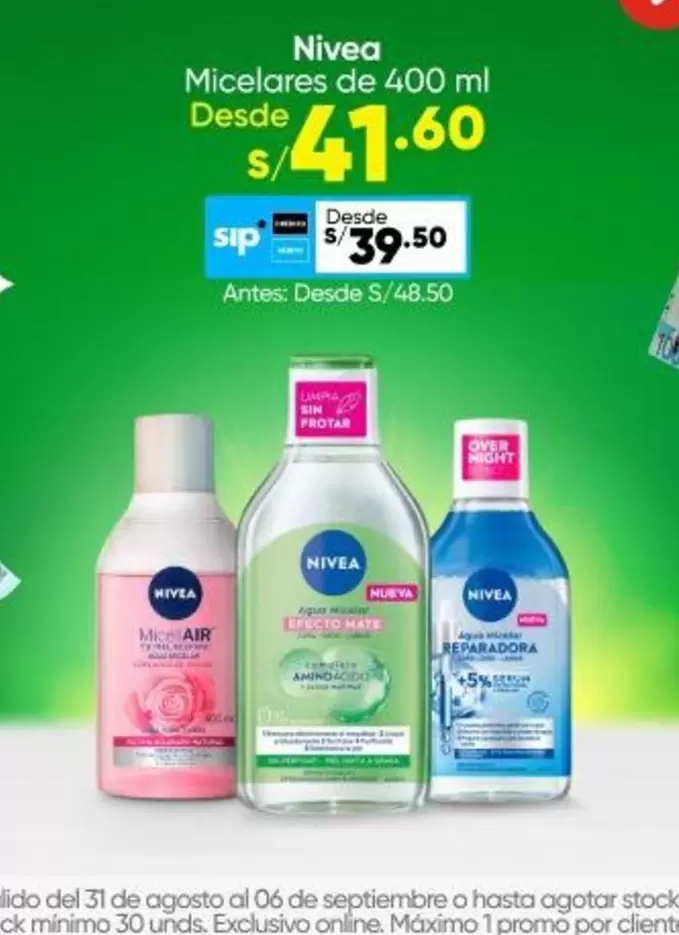Nivea - Micelares