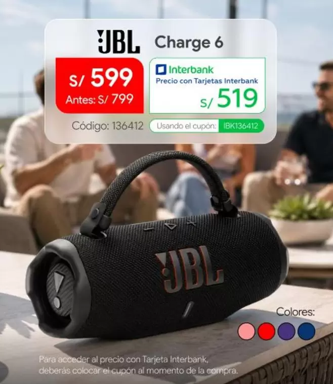 JBL - Charge 6