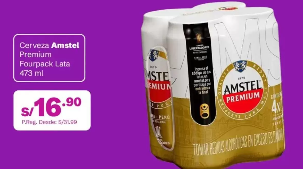 Premium Fourpack Lata