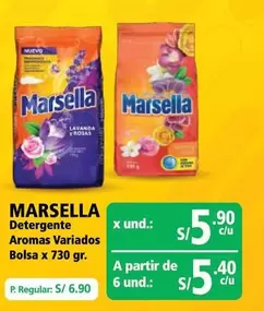 Marsella - Detergente Aromas Variados Bolsa