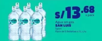 San Luis - Agua sin gas