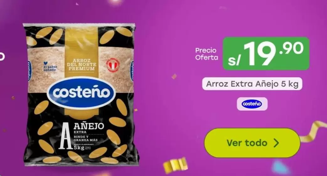 Costeño - Arroz Extra Añejo