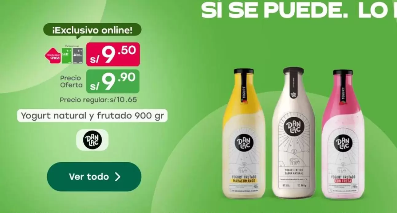 Rico - Yogurt natural y frutado