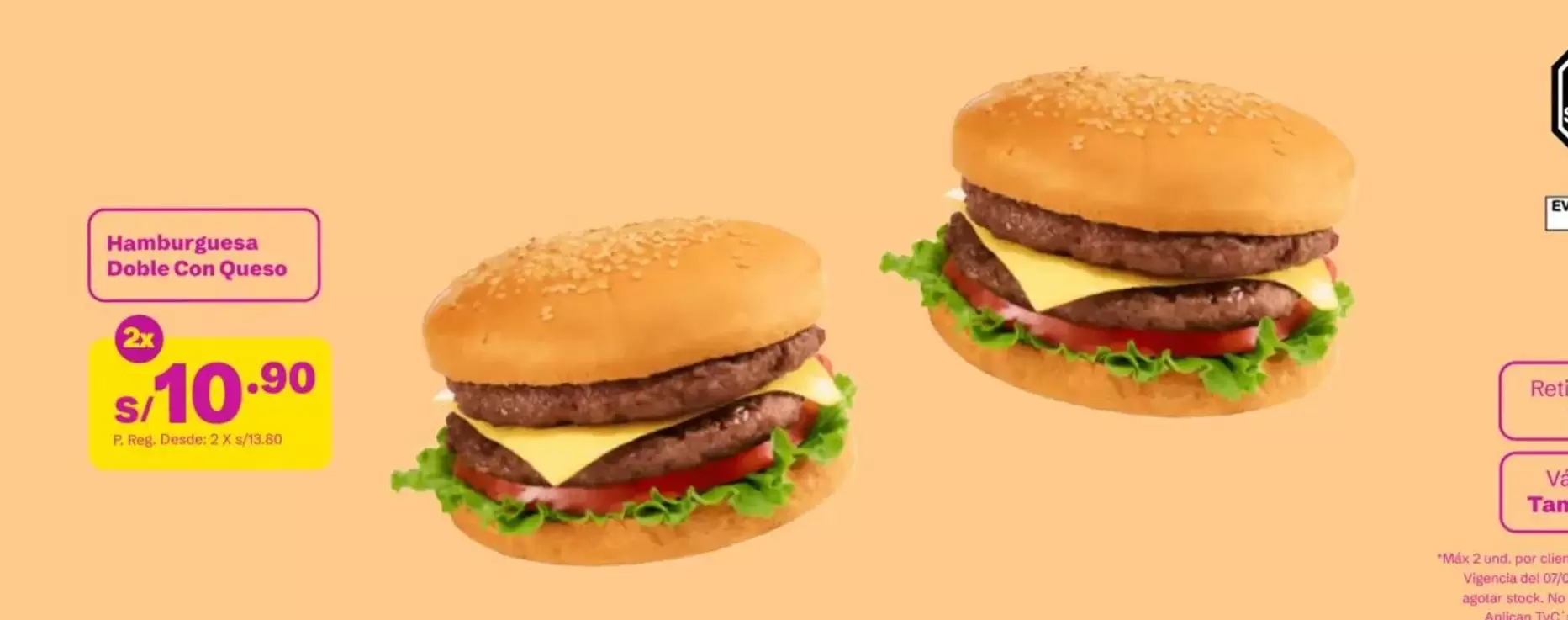 Hamburguesas Doble