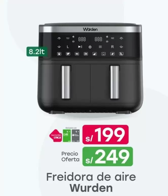 Wurden - Freidora de aire