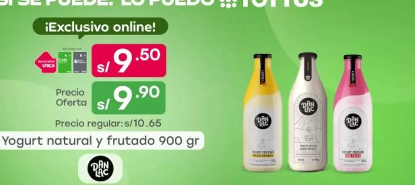 Natural - Yogurt natural y frutado