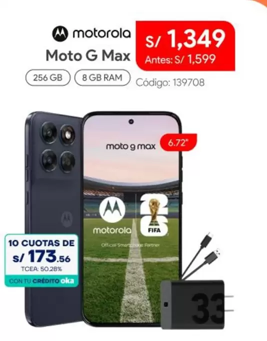 Motorola - Moto G Max