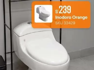 Orange - Inodoro  SKU 33429