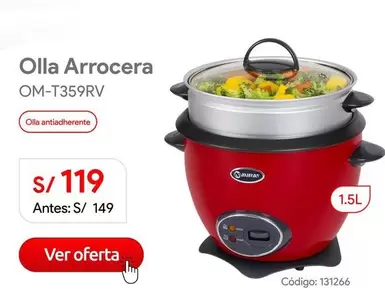 Oster - Olla Arrocera OM-T359RV