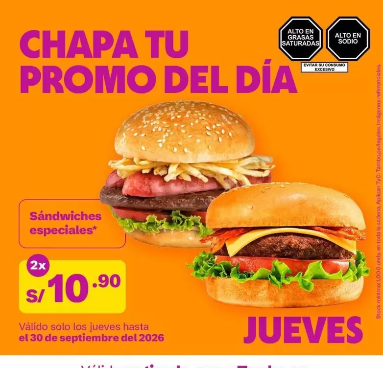 Solo - Sandwiches especiales