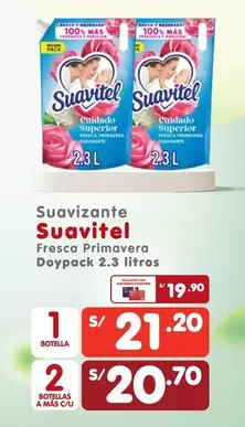 Suavitel - Suavizante Fresca Primavera Doypack