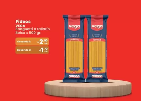 Vega - Fideos Spaghetti o tallarin