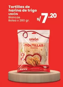Unión - Tortillas de harina de trigo
