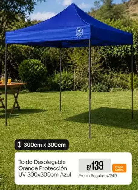 Orange - Toldo Desplegable