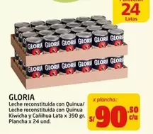 Gloria - Leche reconstituida con Quinoa/Kiwicha y Cañihua Lata