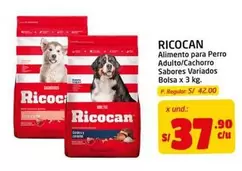 Ricocan - Alimento para Perro Adulto/Cachorro