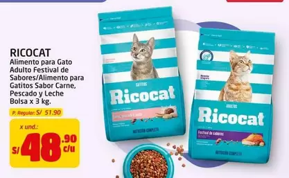 Ricocat - Alimento para Gato Adulto Festival de Sabores