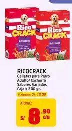 Ricocrack - Galletas para Perro Adulto/Cachorro Sabores Variados Caja