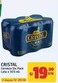 Cristal - Cerveza Six Pack Lata