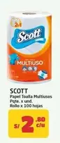 Scott - Papel Toalla Multiusos