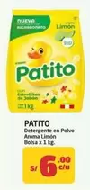 Patito - Detergente en Polvo Aroma Limón Bolsa