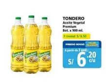 Tondero - Aceite Vegetal Premium