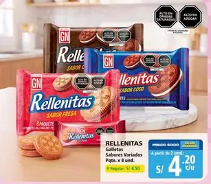 Rellenitas - Galletas