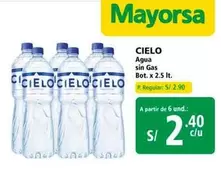 Cielo - Agua sin Gas