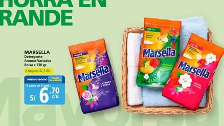 Marsella - Detergente Aromas Variados