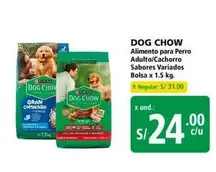Dog Chow - Alimento para Perro Adulto/Cachorro Sabores Variados Bolsa