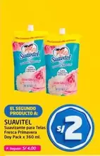 Suavitel - Suavizante para Telas Fresca Primavera Doy Pack