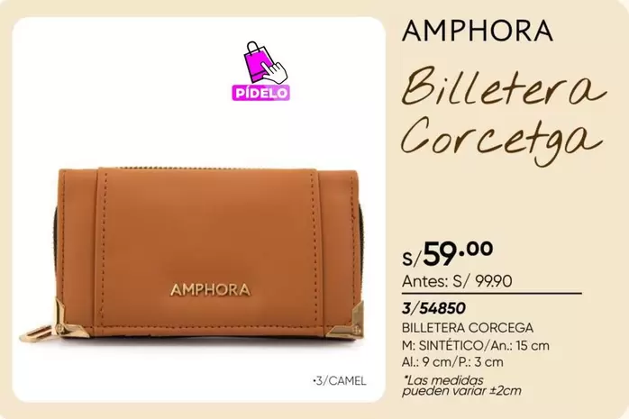 Billetera Corcetga 3/54850