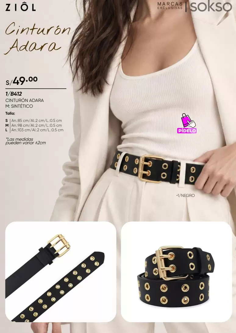 Cinturon Adara T/9412