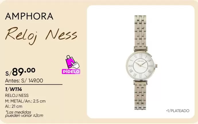 Reloj Ness 1/W114