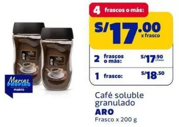 Aro - Café soluble granulado